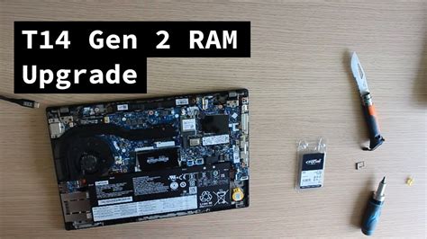 Lenovo ThinkPad T14 Gen 2: RAM Upgrade Full Walkthrough.